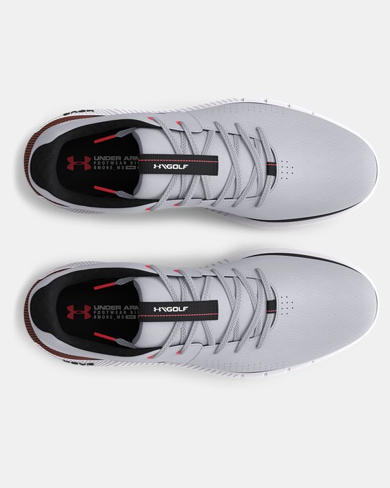 Men's UA HOVR™ Fade 2 Spikeless Wide (E) Golf Shoes, Gray, pdpMainDesktop image number 2